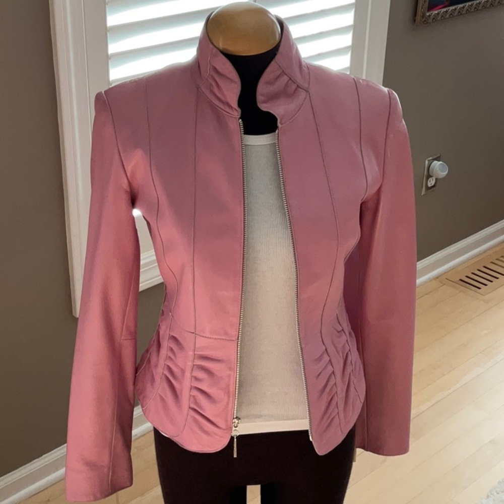 St John leather jacket